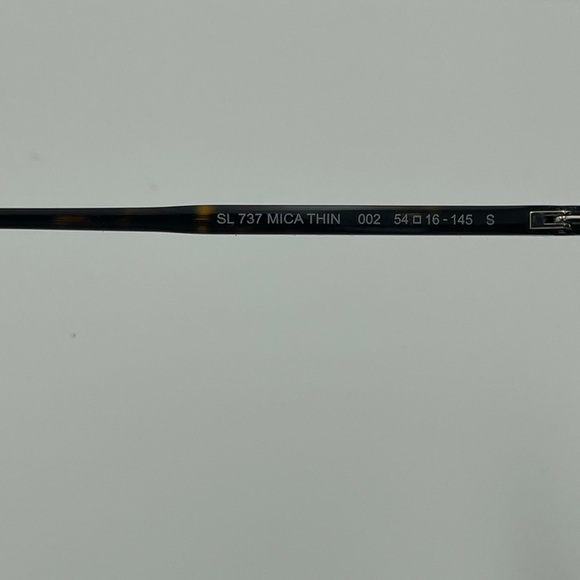 NIB Authentic Saint Laurent Cat Eye Mica Thin SL737 Sunglasses - Picture 5 of 6